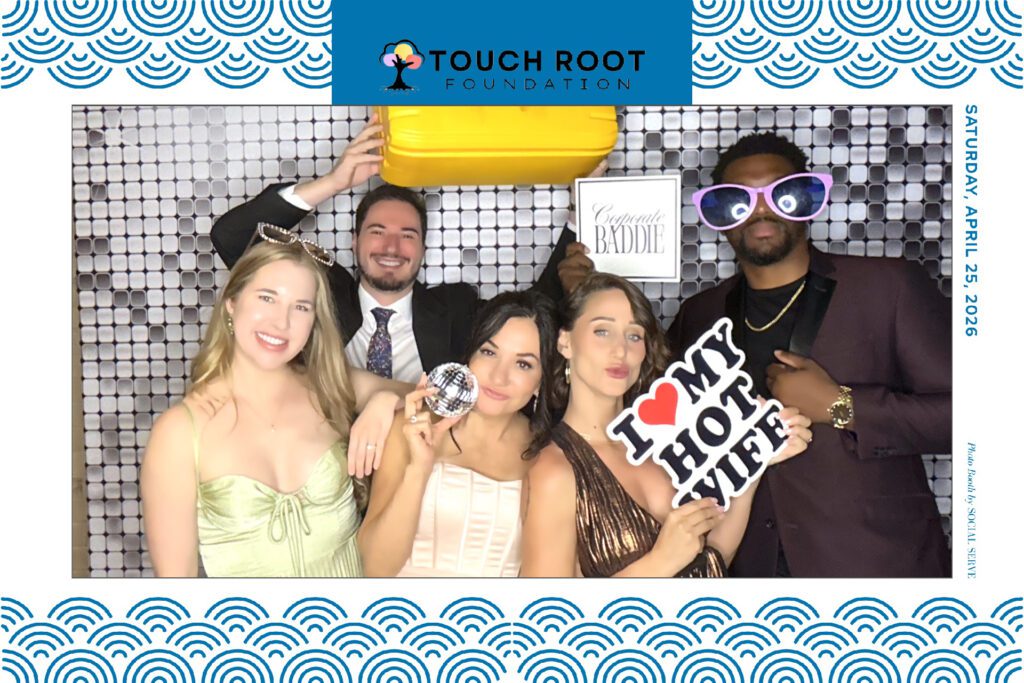 Touch Root Foundation Gala community event photo booth in Temple, TX